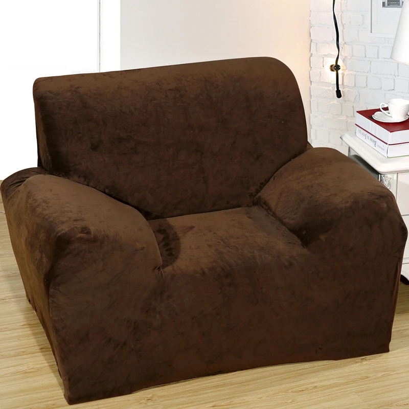 Бархатный Чехол для дивана Плюшевые Чехлы Плотная пленка все включено