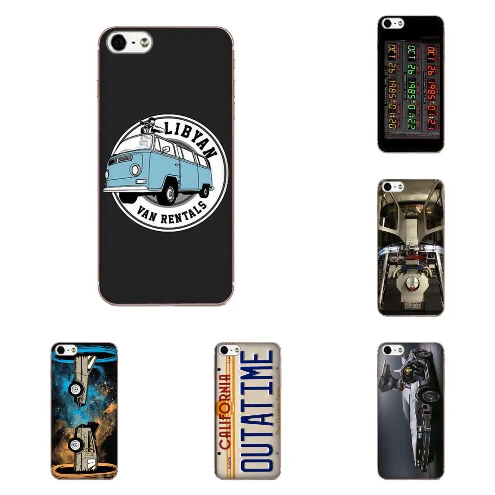 Для Huawei Honor 4C 5A 5C 5X 6 6C 6A 6X 7 7X 8 9 V8 V10 Y3II Y5II Y6II G8 P7 Play Lite TPU Call Box Car Back To The Future