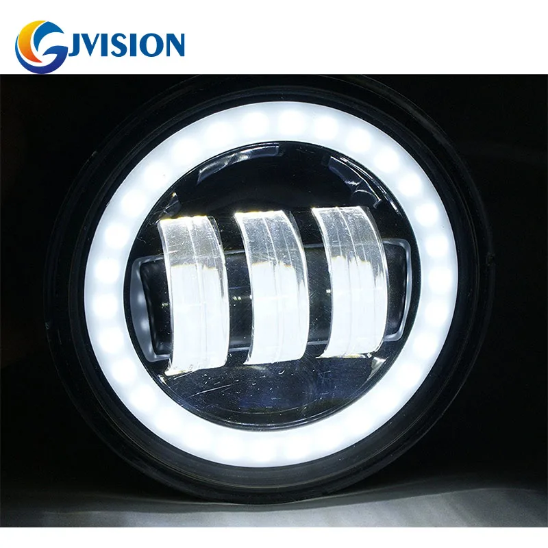 

4.5 inch led fog lights passing lamp DRL 4 1/2'' Housing bucket Bracket Mount Ring for Touring motorcycle