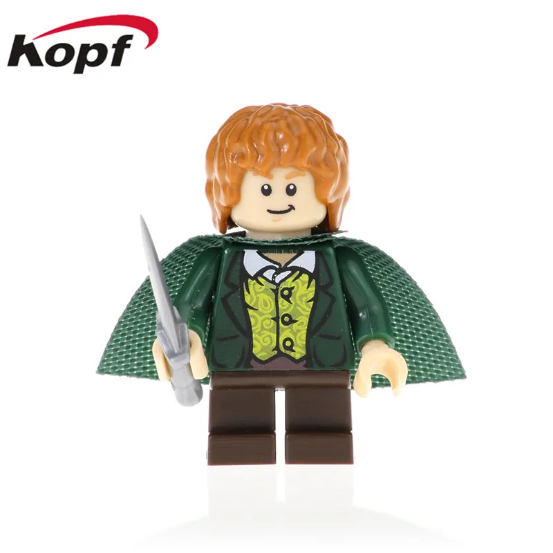 20 шт. строительные блоки Властелин колец Gandalf Thranduil Elrond Galadriel Merry Arwen фигурки для детей Подарочные игрушки PG8148 - Цвет: PG548 20Pcs No Box