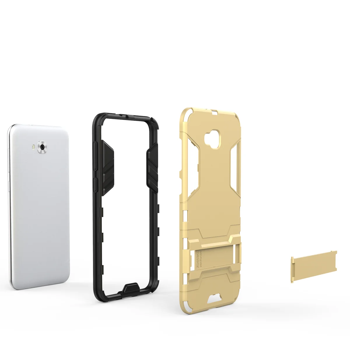 Чехол Wolfsay Capa Asus Zenfone 4 Selfie ZD553KL роскошный резиновый ЖЕСТКИЙ чехол для телефона Coque