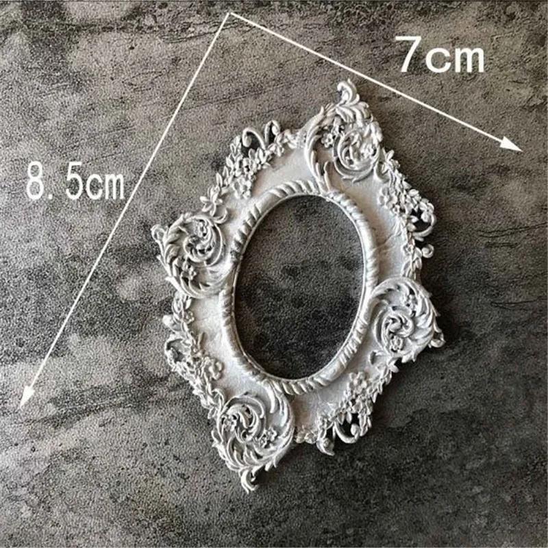 3D Craft прокрутки барокко рельеф, силиконовые Форма для фонданов, шоколада конфеты Gumpaste форма для капкейков Frame выпечки украшения торта инструменты