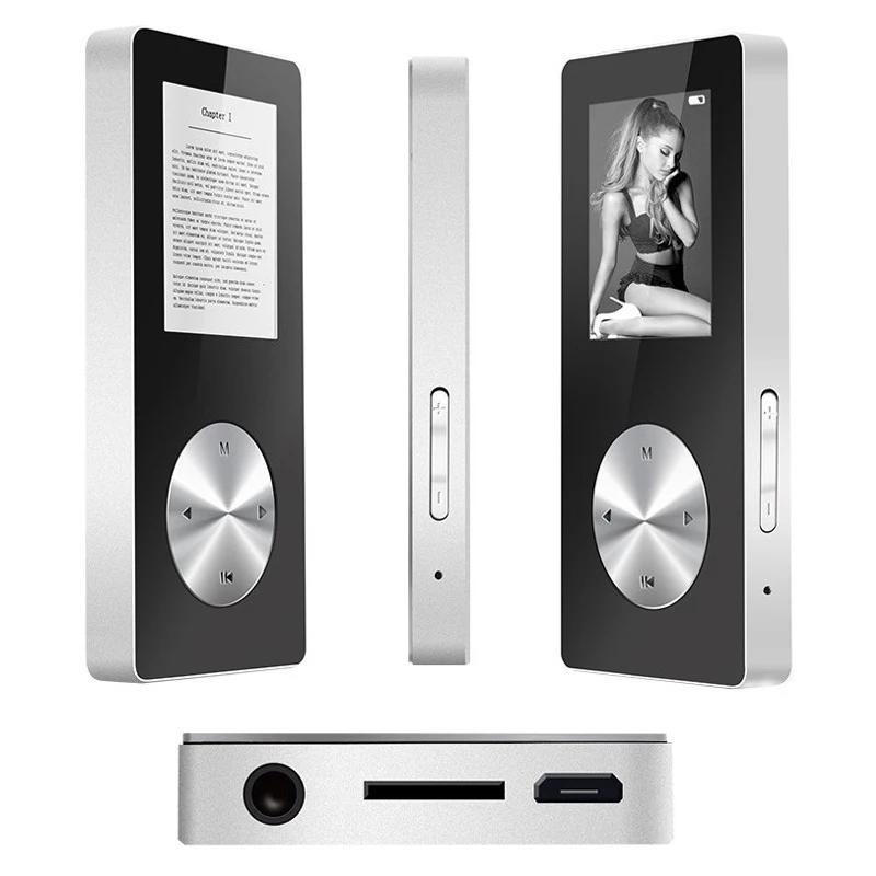 Нико Bluetooth MP3 плеер 4G 8 г 16 металл Hifi Музыка Спорт мини проигрыватель Walkman с Динамик