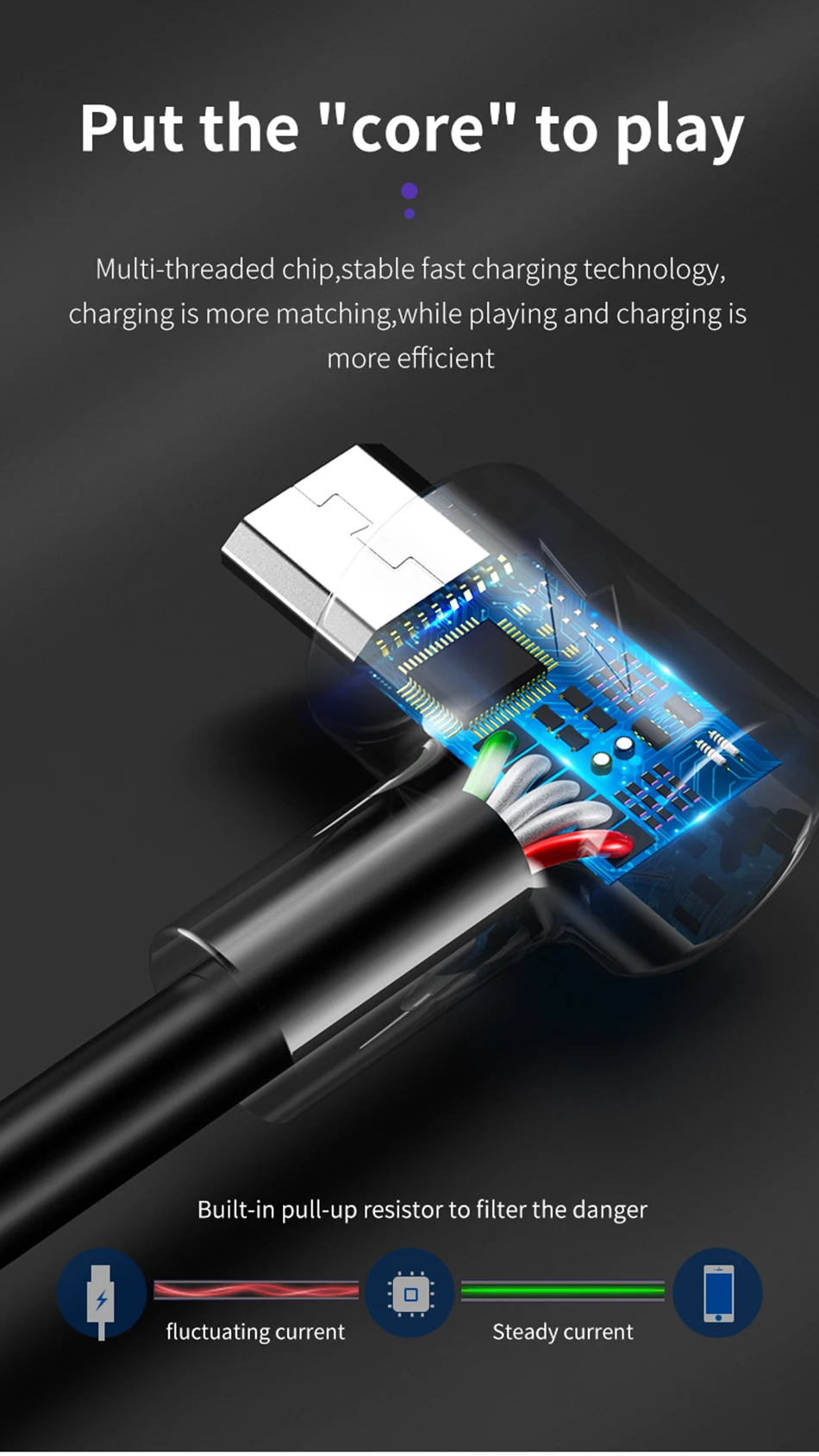 Micro USB кабель 90 градусов локоть нейлоновая оплетка 1 м 1,5 м 3 м Быстрая зарядка зарядное устройство кабели данных для samsung S7 Xiaomi Redmi Microusb