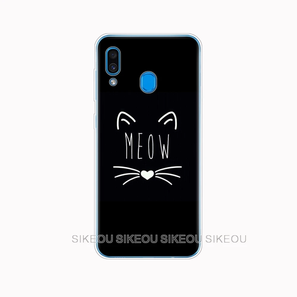 34694 Чехол для samsung Galaxy A30 чехол для телефона samsung A30 крышка samsung A30 30 SM-A305F A305F A305 с животными из мультфильмов - Цвет: 34694