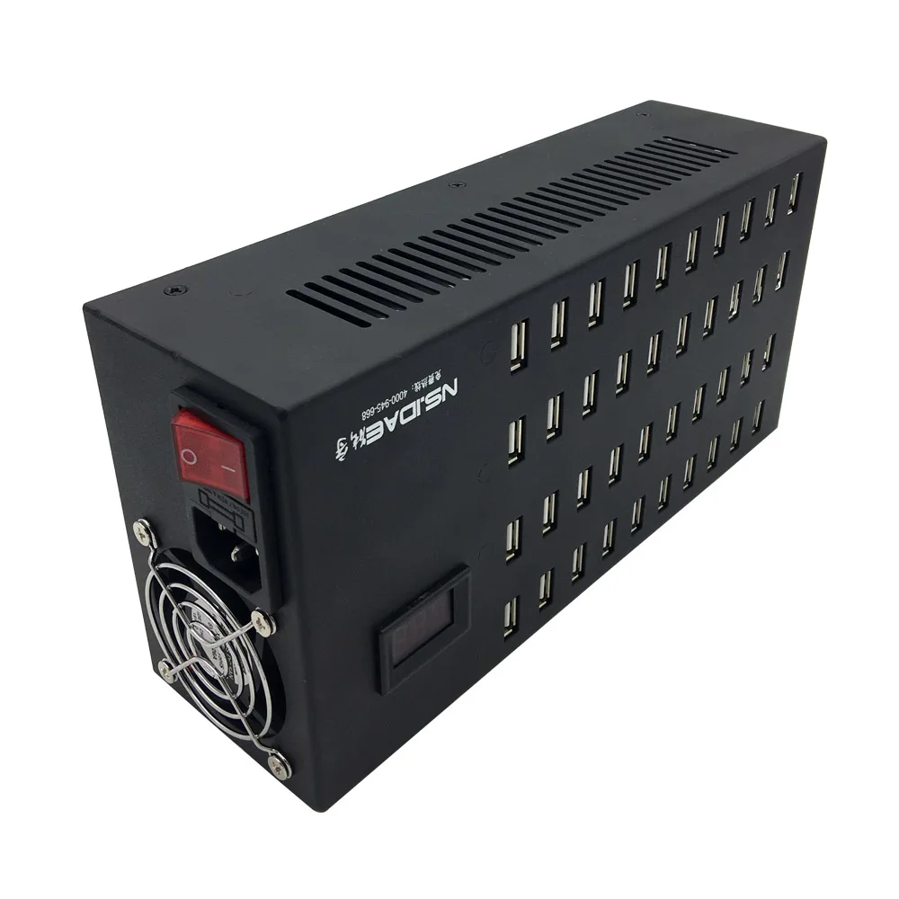 300 Вт usb зарядная станция, 40 портов USB электростанция, мульти порт USB настенное зарядное устройство адаптер для гостиниц школы торговых центров