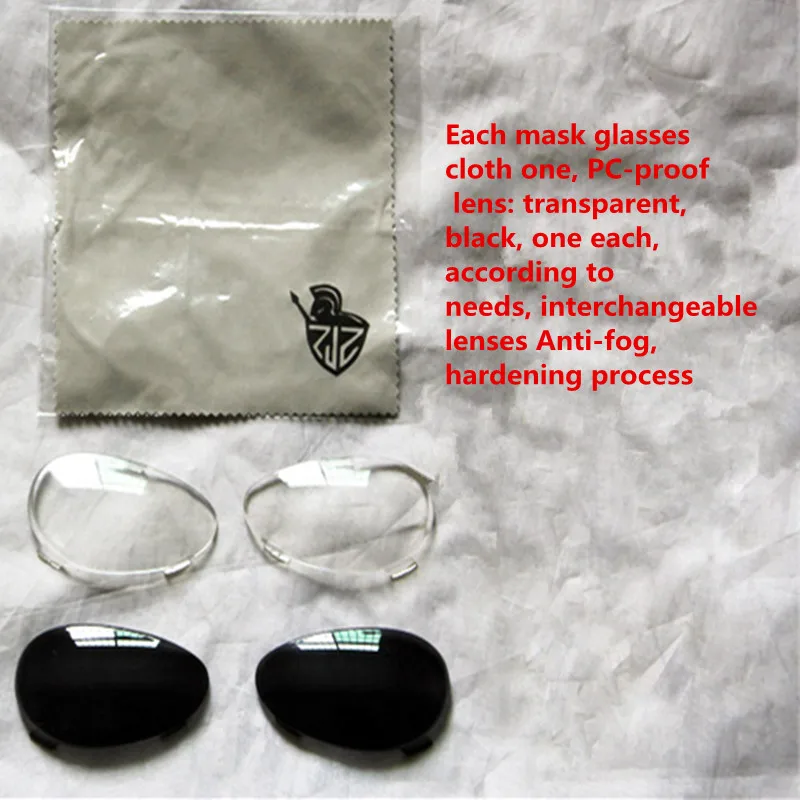 Тактика Пейнтбол Полный маска для лица с анти туман объектив CS игры на открытом