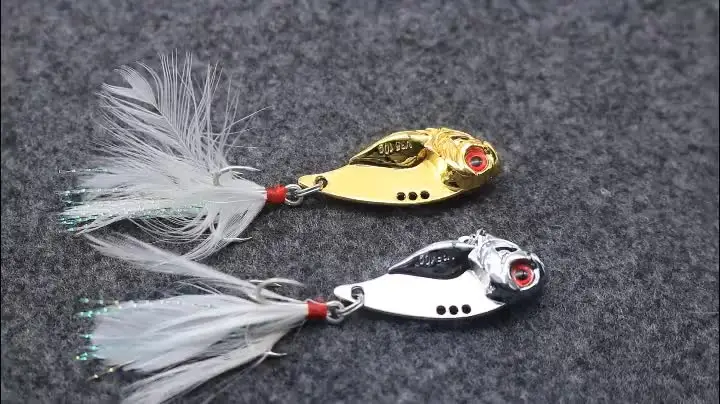 1 шт. 5g/10 г/1 5g блесна металлическая с тройные Крючки Pesca Рыбная ловля джиг