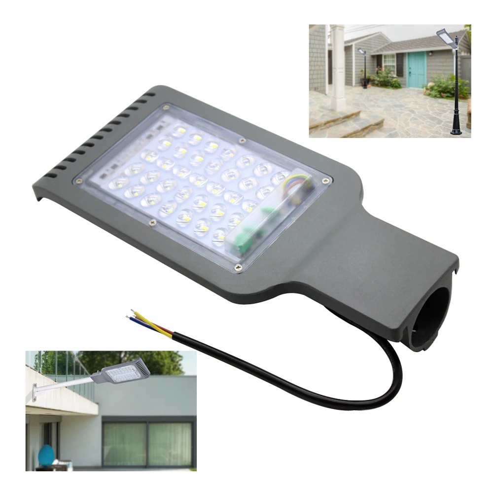 Ультратонкая мини светодиодная уличная лампа для сада и парка 40 Вт 80 85 265 в|led street