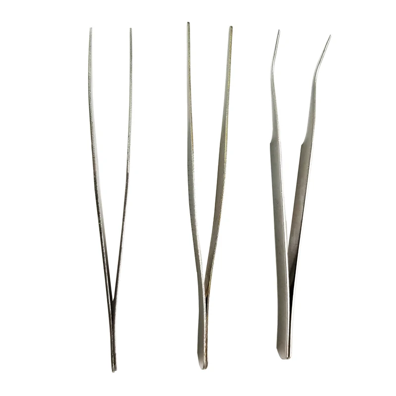 3 pcs Repair Precision Assembly Set Tool Stainless Steel Electronic Tweezers | Инструменты