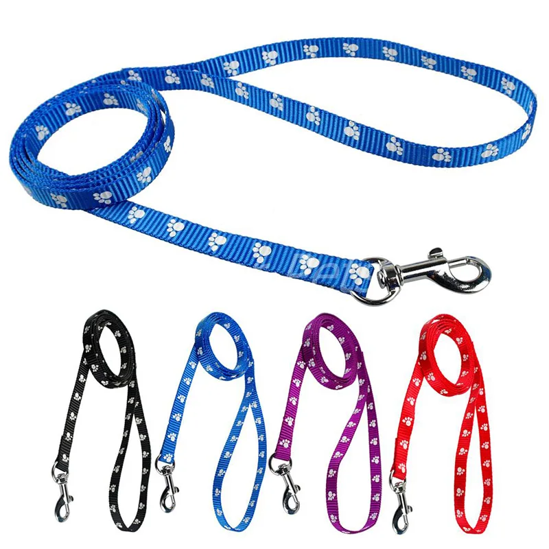 

Colorful 120CM Nylon Cat Pet Dog Leash Lead Strap Rope For Chihuahua Small Big Large Pets Dogs Daily Walking Training Leashes