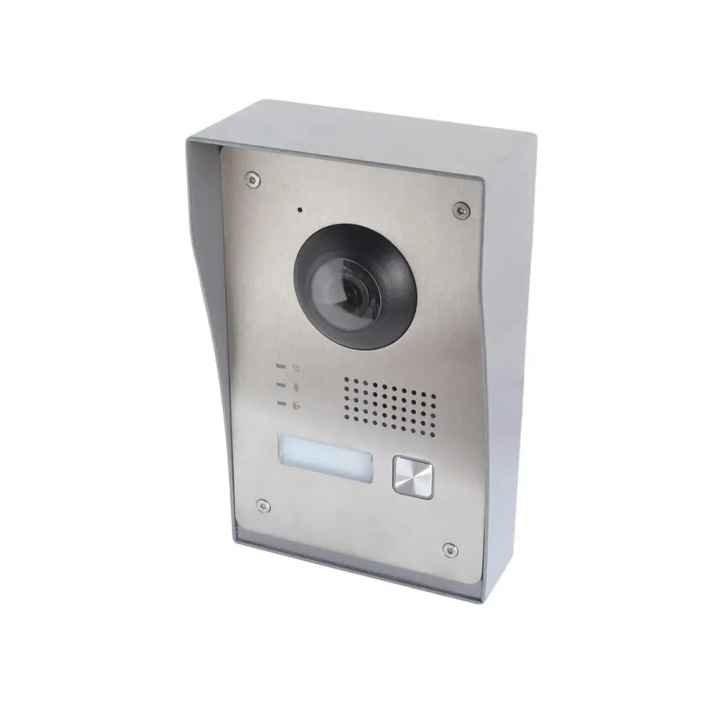 HIK 2-проводной IP видеосвязь комплект Комплект multi-язык HD 2MP, ip-дверной звонок, dooe телефона, водонепроницаемый - Цвет: Surface Door Station