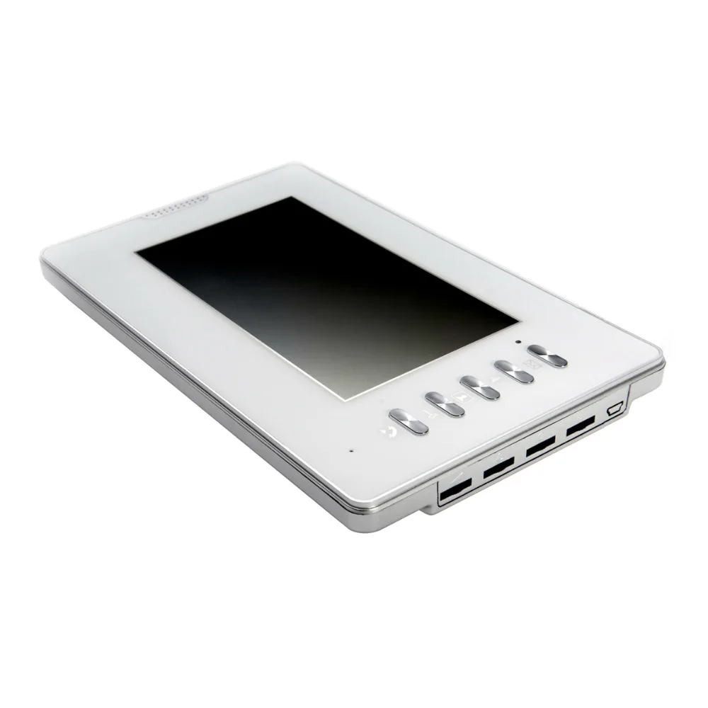 DIYSECUR Video Door Phone Doorbell Intercom System 600TVL IR Camera Monitor 7" TFT Color Display 1v2 | Безопасность и защита