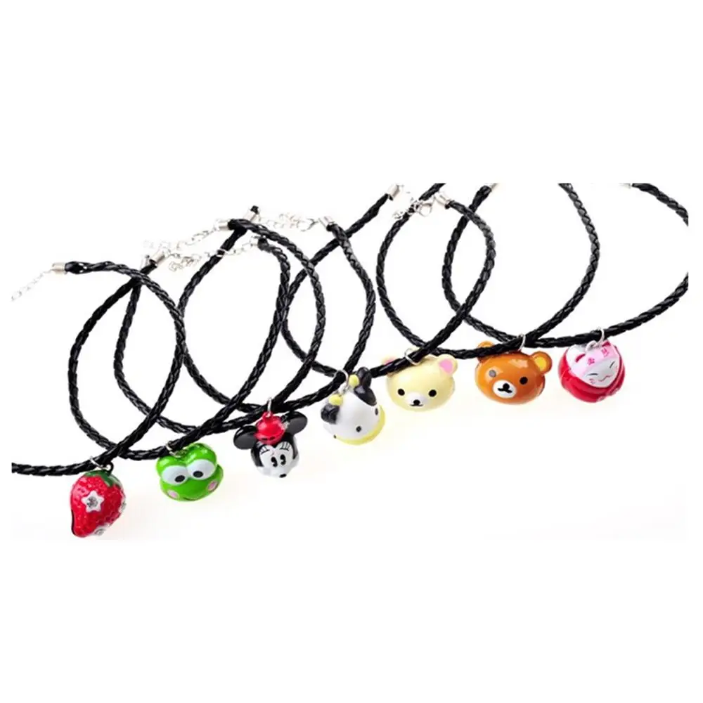 MTL веревка воротник ожерелье с мультяшным колокольчиком для питомца собаки щенка