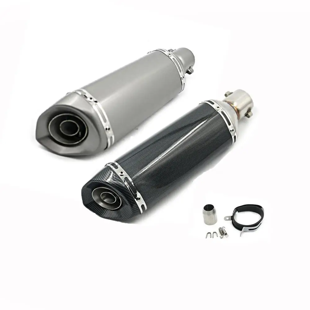 Для husqvarna Mivv Honda мотоциклетный экскейп Akrapovic скутер выхлопной трубы 51 мм универсальный глушитель выхлопной трубы с DB Killer