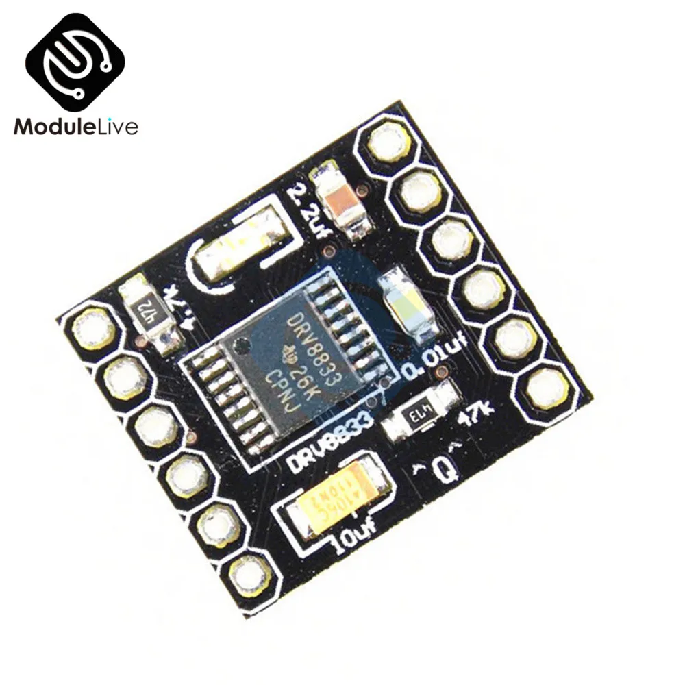 DRV8833 двухканальный 2 канальный модуль драйвера двигателя постоянного тока плата