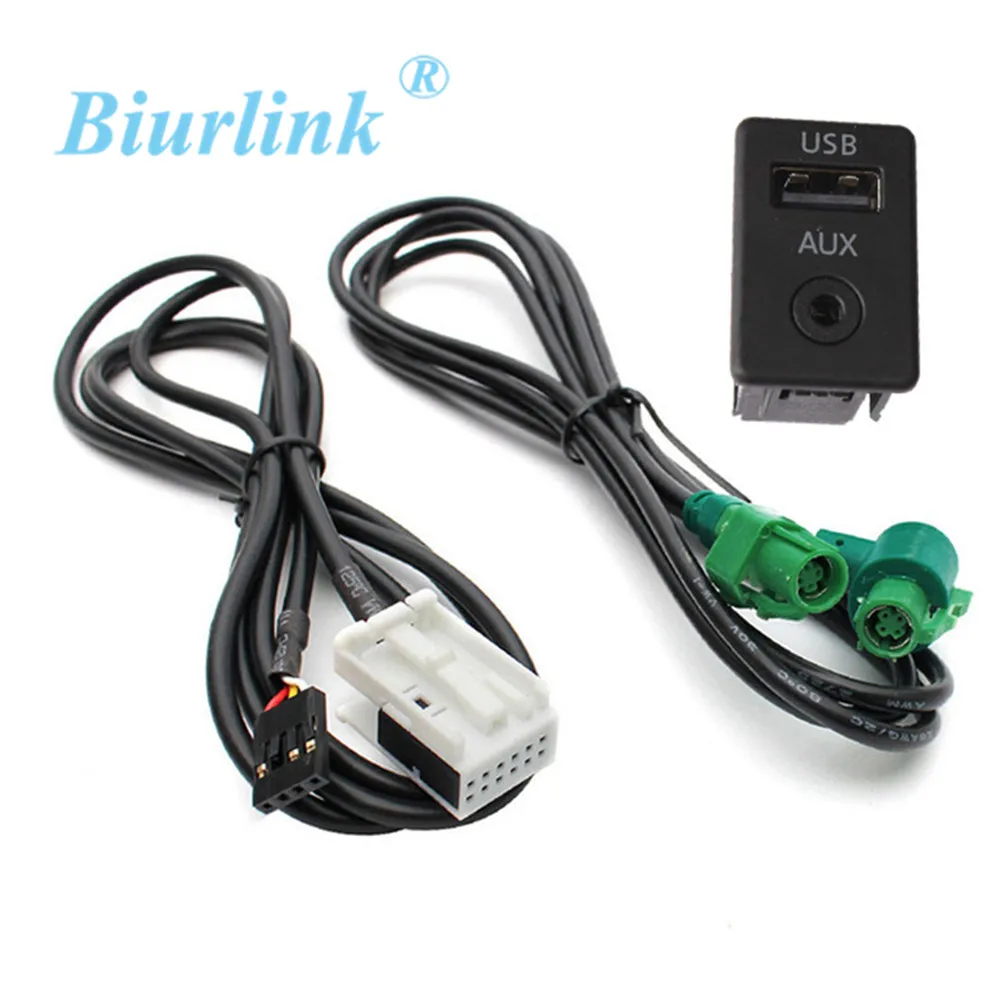 Автомобильный CD адаптер Biurlink для BMW 3 5 серии E87 E90 E91 E92 X5 X6|aux usb|cd changer auxcar cd |