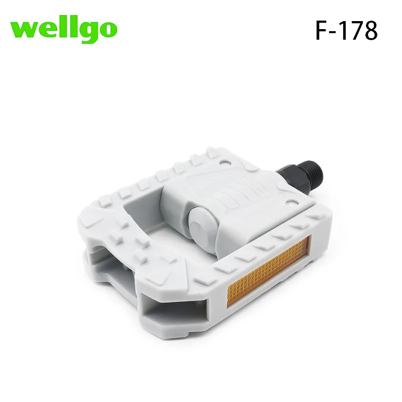 Wellgo F178 Нескользящие MTB складные велосипедные педали 2 DU подшипник горный с фиксированной передачей Велосипед сложенный педаль детали велосипеда