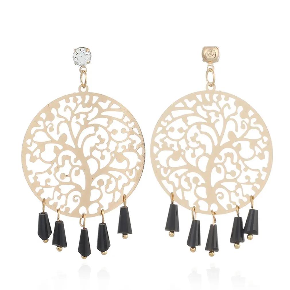 Европейская американская мода пленка компьютерная темперамент сережки в форме