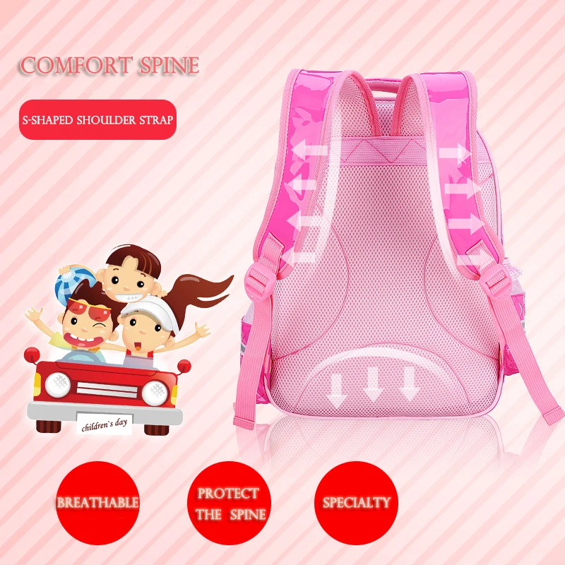 Синица Наборы для ухода за кожей с принтом девочек Сумка Школьные сумки