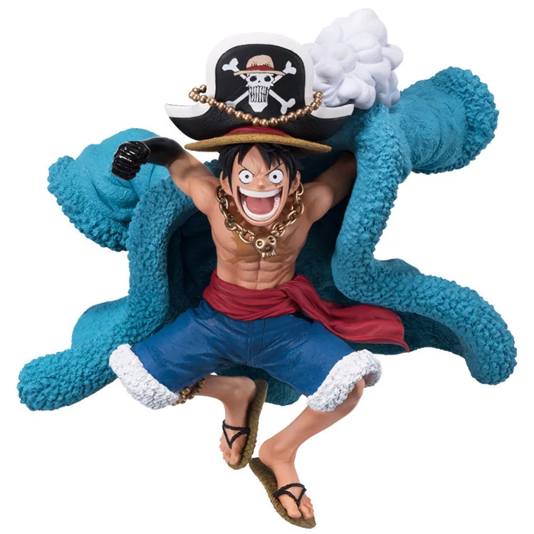 Экшн фигурка из ПВХ Аниме One Piece 20 лет нами Луффи Брук сандзи Робин чопер синяя
