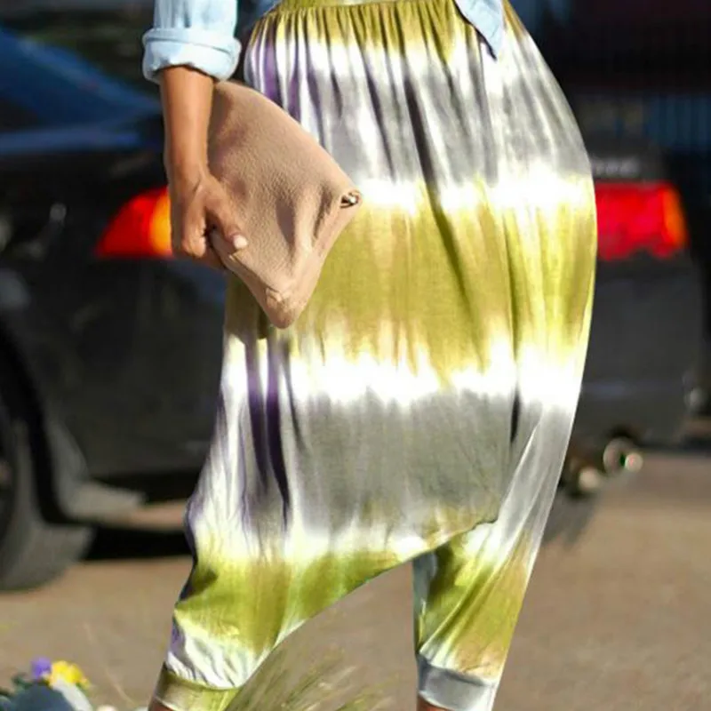 

S-2XL Women Plus Size Harem Baggy Wide Leg Casual Loose Pants Comfortable Homewear Trousers Oversize