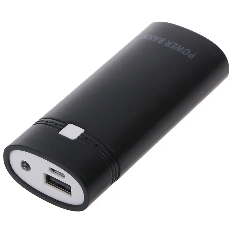 2 шт. портативное зарядное устройство 18650 мАч с USB-портом для iPhone Samsung и других