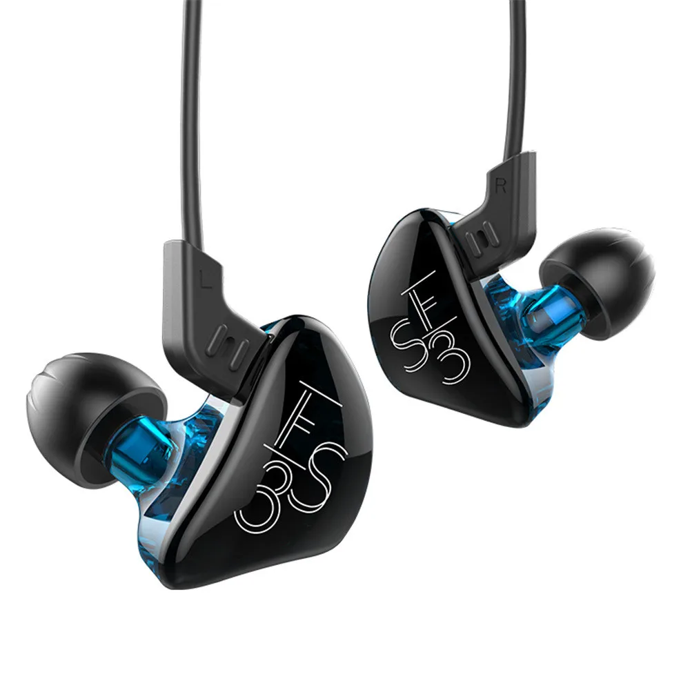 KZ ES3 BA + DD наушники в ухо гибридная гарнитура HIFI бас шумоподавление бег с
