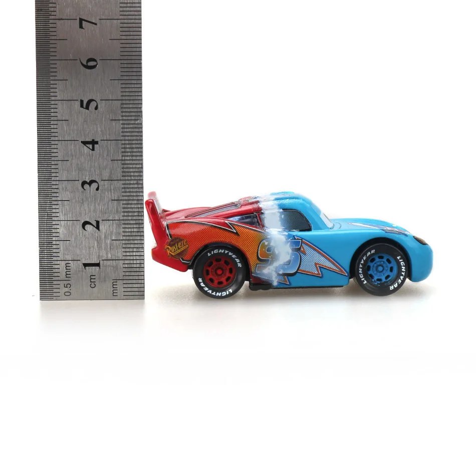 Disney Pixar Cars 2 3 Lightning Mcqueen Mater Jackson Storm Ramirez 1:55 литой автомобиль металлический сплав мальчик игрушки для детей подарок