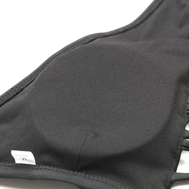 Lefeel Hollow Top Swimwear 2019 Solid Mesh Sexy Bandage Bathing Suit Bikinis Women Backless Swimsuit Female Beachwear Biquini |