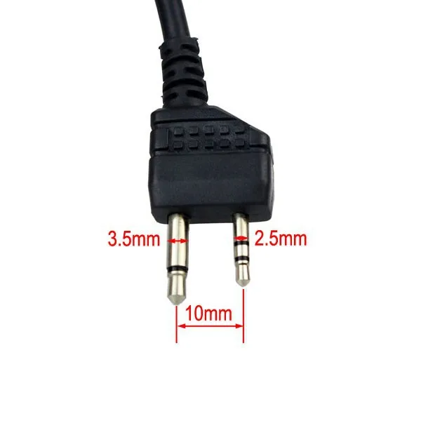 Element U94 Airsoft Headset PTT for Midland 2 Pin Radio free shipping | Спорт и развлечения