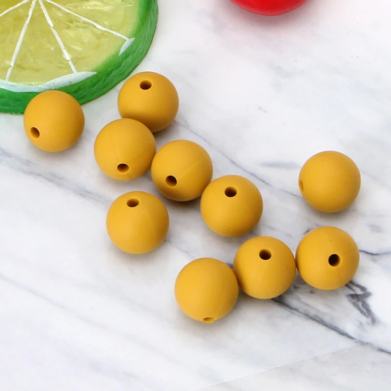 10 шт. силиконовые бусины для прорезывания зубов|Детские прорезыватели| |