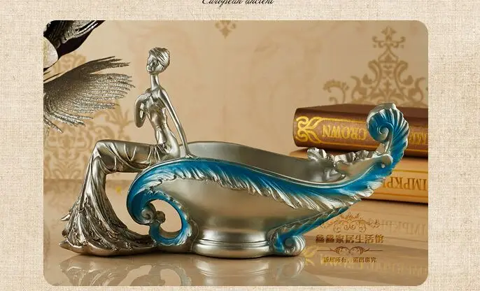 Экологичная смола в европейском стиле красивая леди Искусство 33x12x20 см Винная стойка украшения, декор интерьера подарок a2410