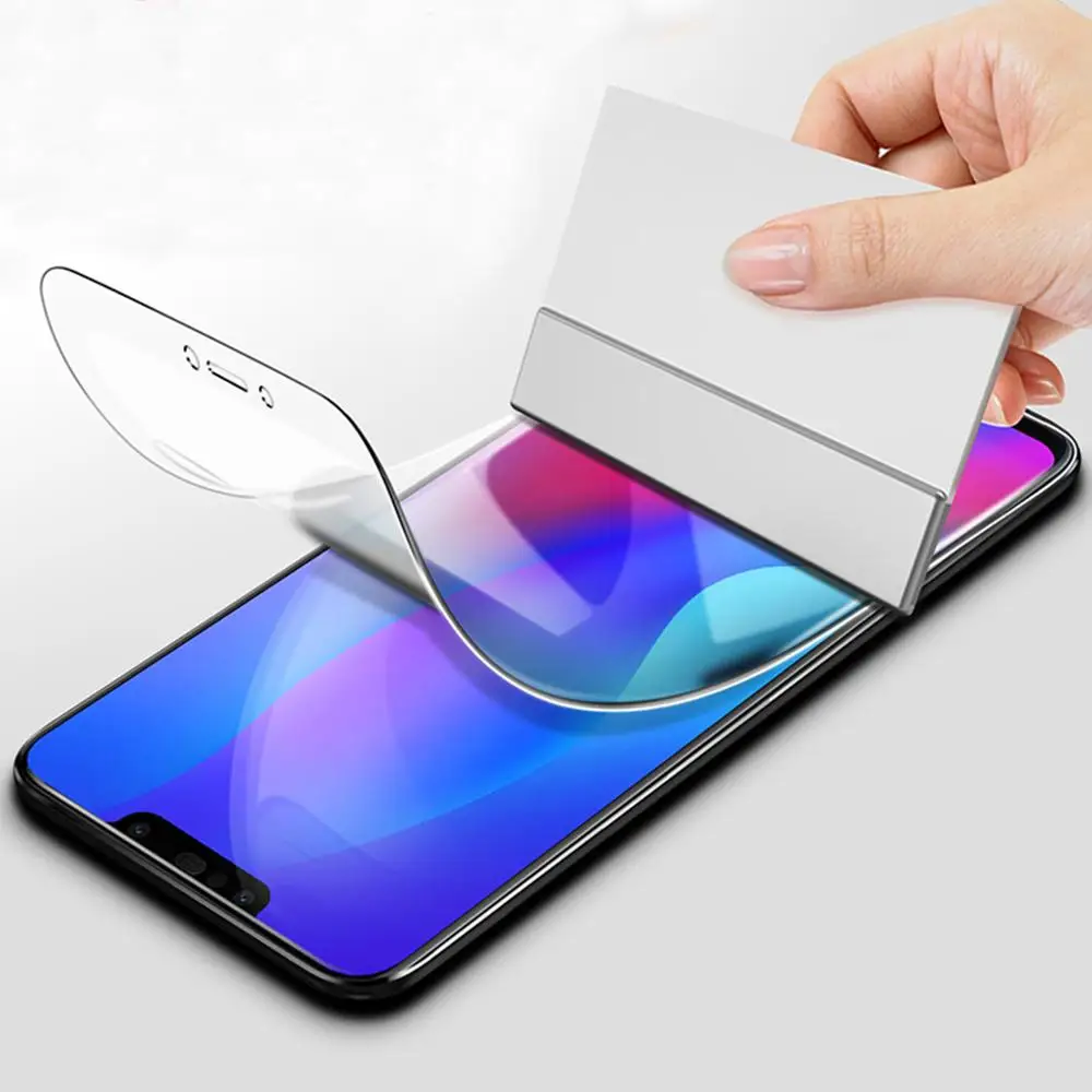 9D мягкая Гидрогелевая пленка для Huawei honor 9 8 Pro Note TPU Nano полноразмерный экран из