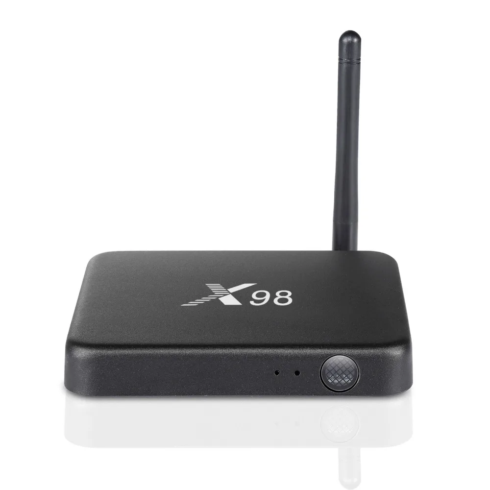 5 шт./лот Hot X98 Smart Tv Box 2 ГБ/16 ГБ Amlogic S905X Android 6 0 Quad Core 4G Wifi 1080p BT4.0 телеприставка PK X96 |