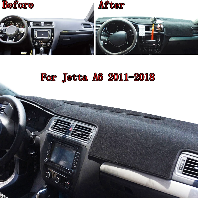 Чехол для приборной панели Volkswagen VW Jetta Vento MK6 2011-2018 панель Dashmat козырек от солнца