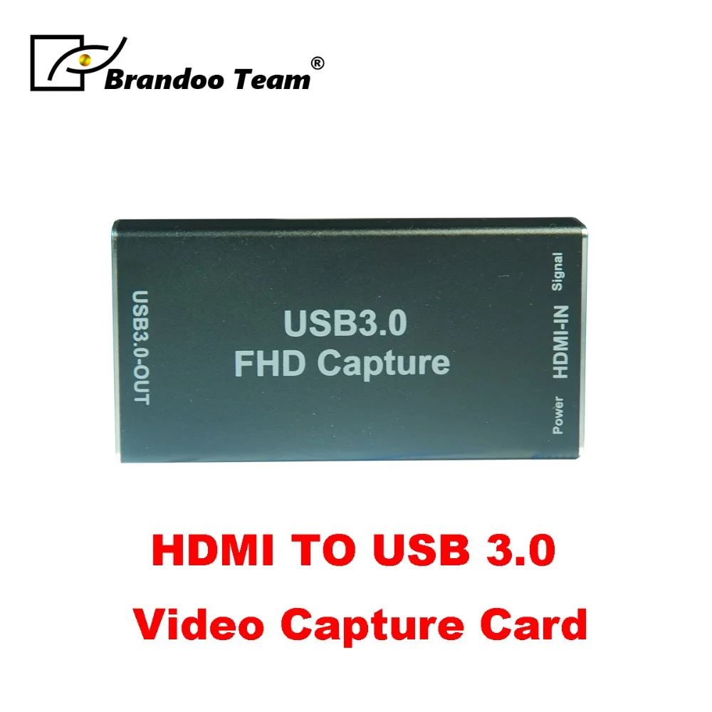 USB3.0 1080 P HDMI Карта видеозахвата запись usb 3 0 в прямом эфире Потоковое вещание для