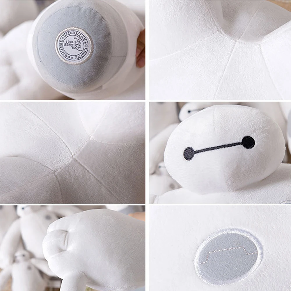 Высококачественные плюшевые куклы Baymax из мультфильма большой размер 50 см мягкие