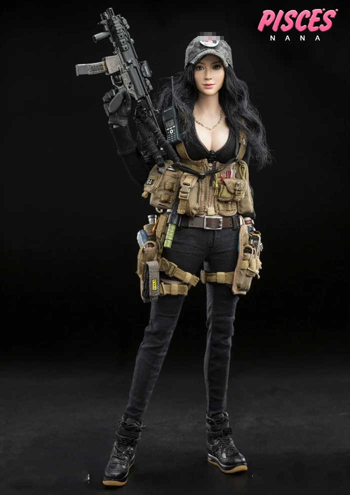 1/6 масштаб DAMTOYS рыбы 1/6 DCG003 NANA DCG0004 LUCY Женская фигурка полный набор для коллекции