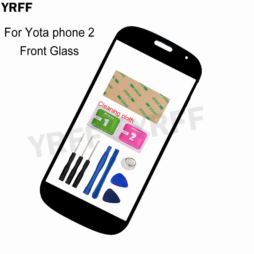 Переднее стекло 5 0 дюйма для Yota phone 2 phone2 YD201 переднее внешнее сменная