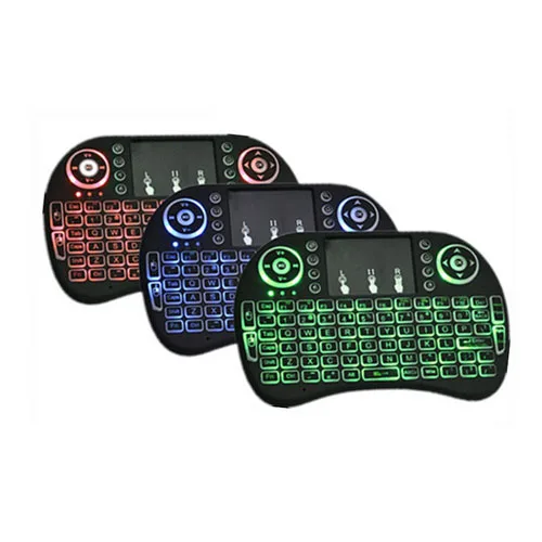 Mini Wireless Keyboard 2.4G Air Mouse Touchpad Design Handheld with Backlit for Gaming PC Android TV Box X-BOX Player | Компьютеры и