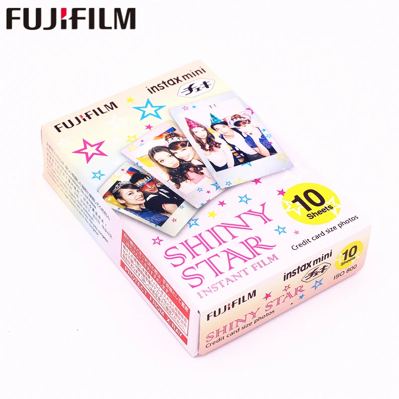 Фотобумага Fujifilm 20 листов Instax Mini TSUM + SHINY STAR для фотокамер 8 7s 25 50s 90 9 SP-1 SP-2 |