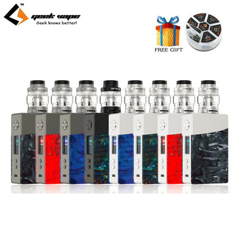 Оригинальный Geekvape Nova Комплект 200 Вт Vova коробка мод как чипсет с Cerberus Танк Vape