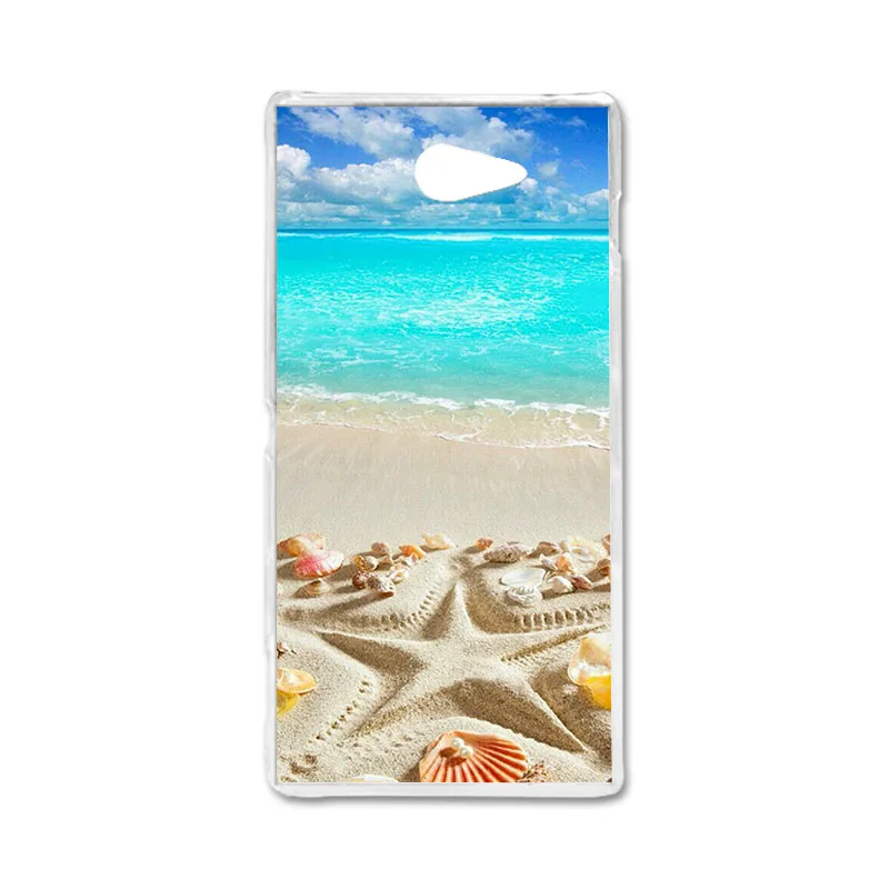 Силиконовый чехол для телефона, чехол для sony Xperia M2 D2302 S50H D2303 D2305 D2306, двойной чехол из ТПУ с милыми животными