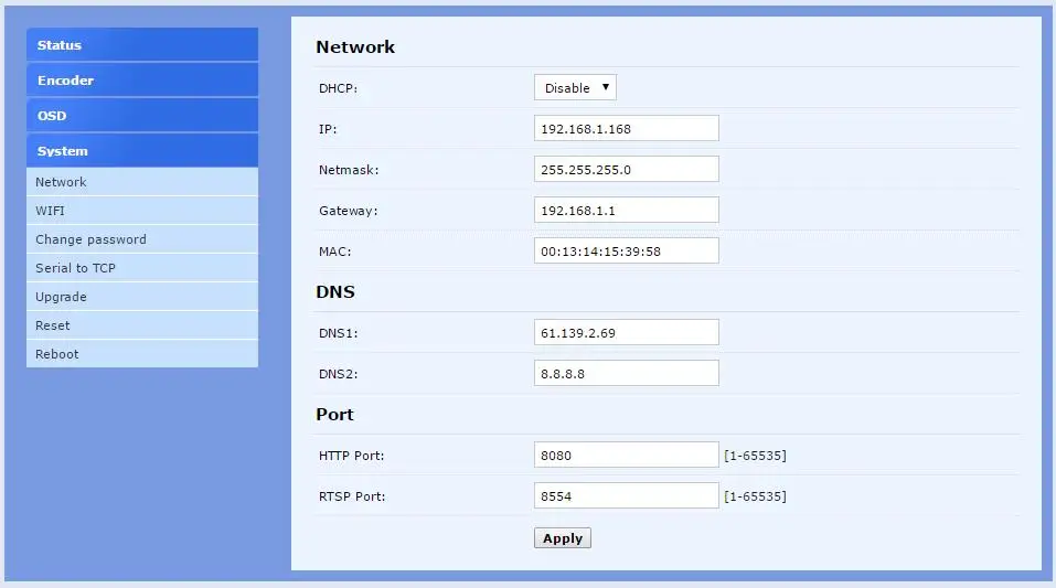 Видеокодер U8Vision H.265/HEVC H.264/AVC SDI с поддержкой RTMP для прямой трансляции такой как wowza