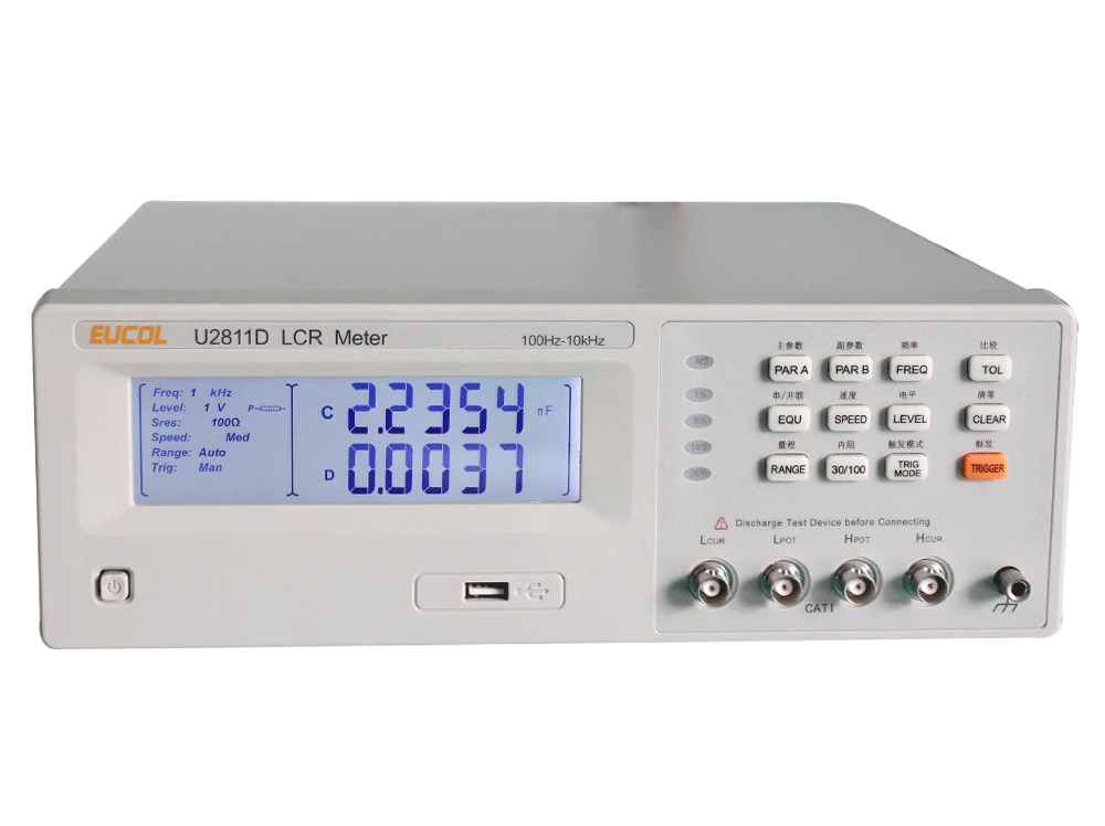 LCR метр U2811D с 100 Гц 10 кГц большой символ LCD подсветкой идеальная альтернатива | Отзывы и видеообзор