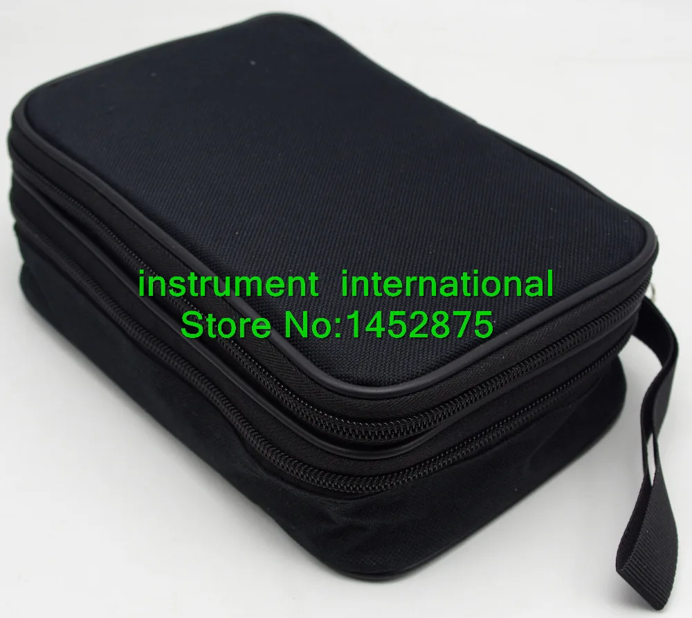 Double Layer Zipper Carrying Case / Bag for Multimeters. Fits UT61E Fluke 87V 15B 17B 18B 115 116 117 175 177 179 705 707 | Инструменты