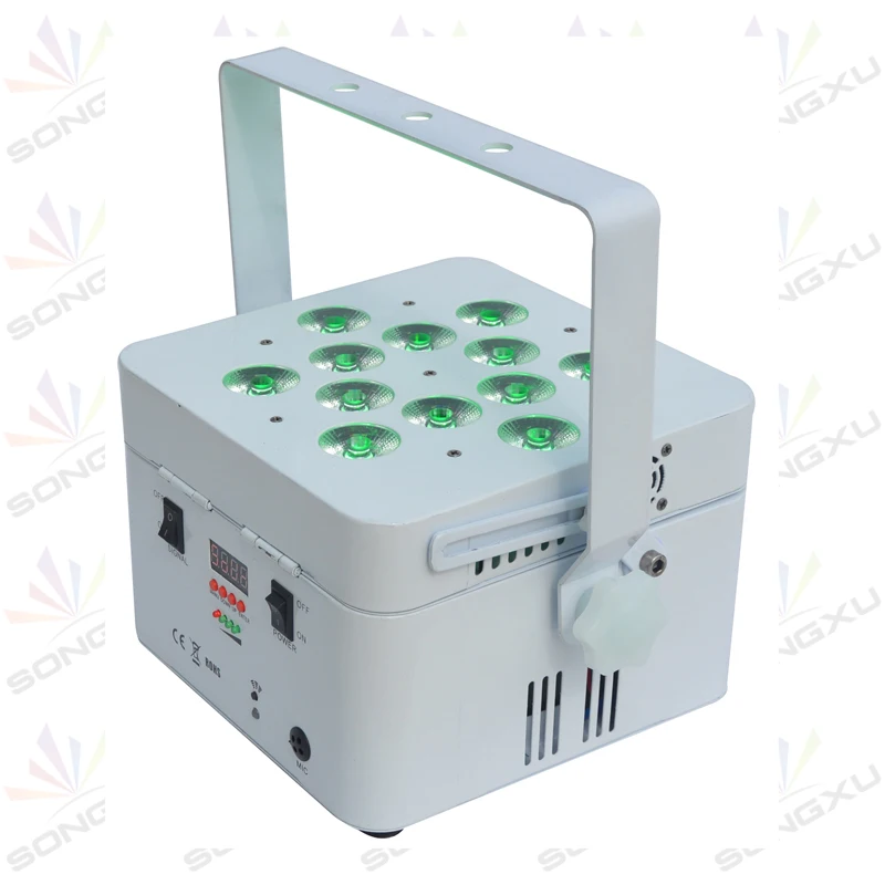 SONGXU 12X15W 5 в 1 RGBWA беспроводной сценический светильник с аккумулятором питание Par