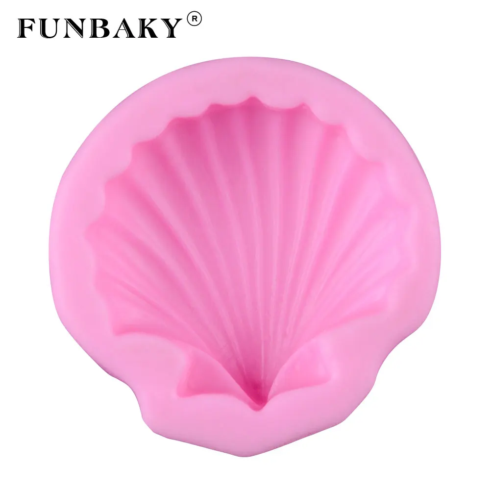 FUNBAKY силиконовая форма для мыла в виде раковины океана детская свечная ручной