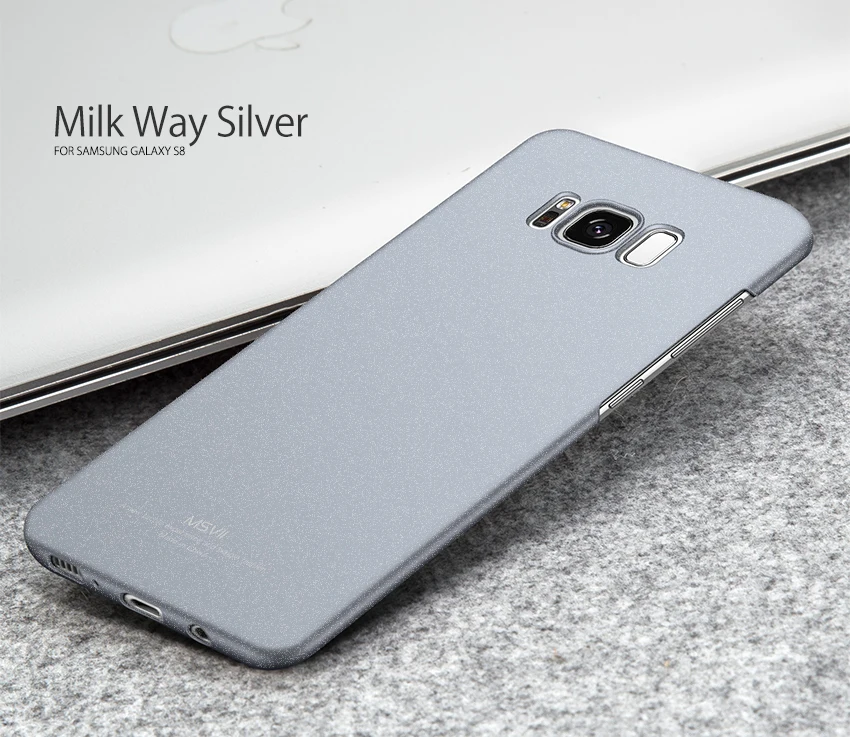Марка MSVII Для Samsung s8 Твёрдый Матовый Чехол ПК Задняя Крышка Супер Тонкий Чехол Для Телефона Для Samsung galaxy s8 plus